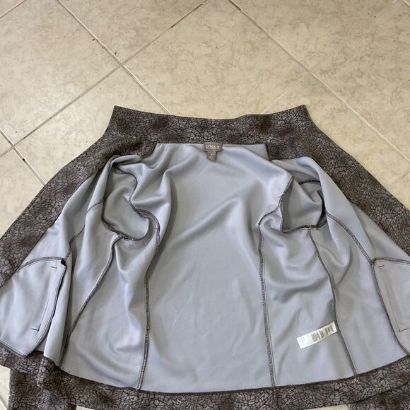 Chico’s Blazer Jacket Size XL Geometric abstract Print Open Front Knit Career - Picture 6 of 12